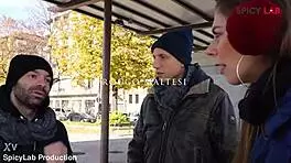 Belgian tourism for anal and dap with sinsful alice maze, intense monster cock action in missionary and spooning positions