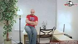 Skinny brunette teen gets fucked tight!