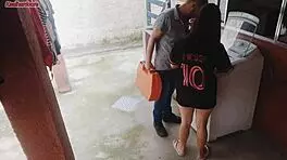 Married housewife says, 'Pay the technician with my ass while my husband is out.'