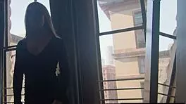 Hot Blonde Teen Emma Starletto Rips Clothes Off And Fingers Juicy Pussy