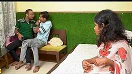 Indian family scene with 18-year-old stepdaughter.