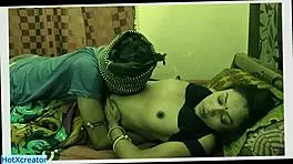 Indian Thief Fucks Hot Bhabhi at Midnight with Clear Hindi Voice