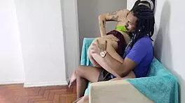 safada carioca gets pounded doggystyle on sister’s couch by joao o safado