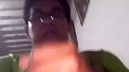 Peruvian Teen Delivers Intense Handjob In Living Room, Earning Cumshot Reward