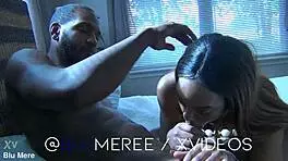 Blu Mere Intensely Plays With Cameron Cox, Flaunting Small Tits And Sexy Curves