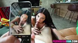 Latina step cousin bribed me with her bubble butt