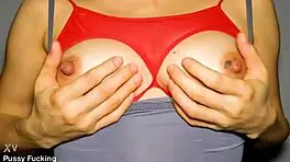 real petite 18+ with huge tits creampied twice