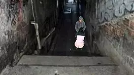 Outdoor brazilian fuck