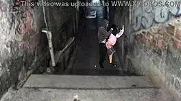 Outdoor brazilian fuck