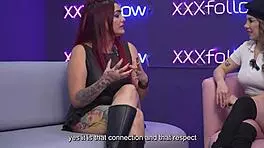 Christy Evans Dominatrix Swinger Sucks Dani Ortiz's Big Cock Before Hard Fucking