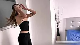 latina babe caught in a compromising situation with a link to full video