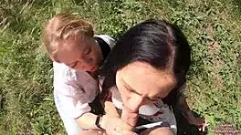 Smoking Sluts Suck Cock And Swallow Cum