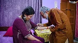 यो, दादाजी वर्जिन लड़की पर रफ हार्डकोर बेंट ओवर एक्शन करते हैं! 😲