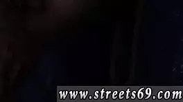 teen bends over for dildo domination in rough outdoor doggystyle bondage.