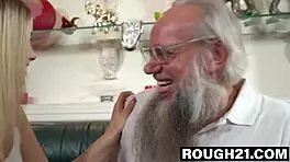 she goes, I’ll suck that old timer’s shaft and ride him wild, before he pounds her hardcore on her back