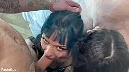 Intercambio De Parejas En Argentina Con 2 Latinas Bisexuales