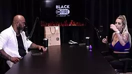 Brazilian Julia Fontanelli In Prison Saddle For Interracial Group Fuck