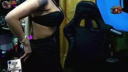 o podcast nem começou e a bruna lambertini ficou totalmente pelada o ruan babou - púpum no barraco completo no sheer - red