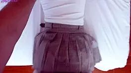 Teacher cums inside beautiful college girl’s tight vagina after class