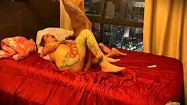 Skinny Latina Ale Deepthroats Cock Roughly Before Cum in Mouth