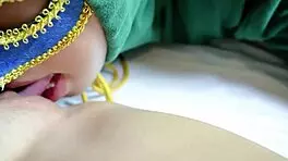 Huge Babe Bends Over for Cunilingus and Cum in Mouth