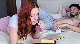 pov i bang my slutty stepsister hard, she rips off the condom