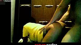 Tattooed babe enjoys boyfriend licking her delicious ass in dorm