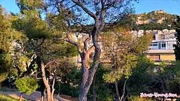 Amateur couple fucking tight in the gym