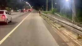 Wife Flashes And Fucks Follower