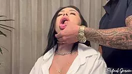 Brazilian Secretary Seduces Boss And Fucks Him On Desk