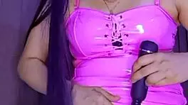 Horny Colombian girl intensely deep throats cock, cum on her ass!