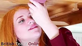 Victoria Greene Sucks Cock in Uniform at Milking Table Gloryhole