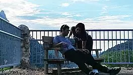 babysitter sucks stranger on mountain