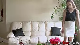 teen rides huge black cock