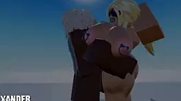 Rubia calenturienta no espera por probar mi polla negra – teen 18+ big tits POV sex