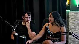 Latina Couple Shares Fetish Advice in Outdoor Lingerie