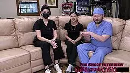 I dominate bratty orphan Mya in cheerleading physical with assfucking and humiliation