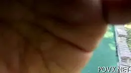 Lovely Nikki Lavay Engages In Hardcore Fucking With Oral Blowjob And Small Tits Exposed.