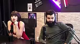 Best Moments of Lady Snow and Lord Kenobi in Sensual Casting on Sheer Red