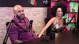 Best Moments of Lady Snow and Lord Kenobi in Sensual Casting on Sheer Red