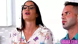 Home improvement: sex-starved hotwife, cuckold husband, and handsome handyman filling her holes