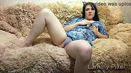 Footjob by Lammy Pixel hints at intense solo play