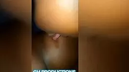 African Teen Worships BBC Cum on Her Tits