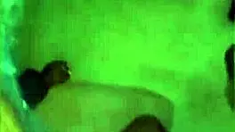 African Teen Worships BBC Cum on Her Tits