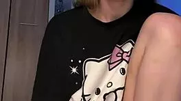 i'm fingering pink perfect pussy with big dildo until orgasm