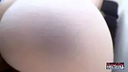 Southern belle astrid gets ass fucked while masturbating