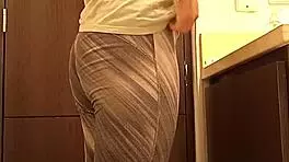 I hid a camera in my spanish classmate's bathroom and caught her changing 😳