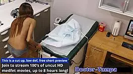 solana undergoes intense university entrance physical with dr tampa's toys