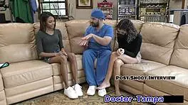 solana undergoes intense university entrance physical with dr tampa's toys