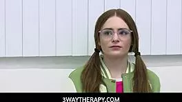 Athena Anderson And Tyler Cruise In 3Way Therapy Session